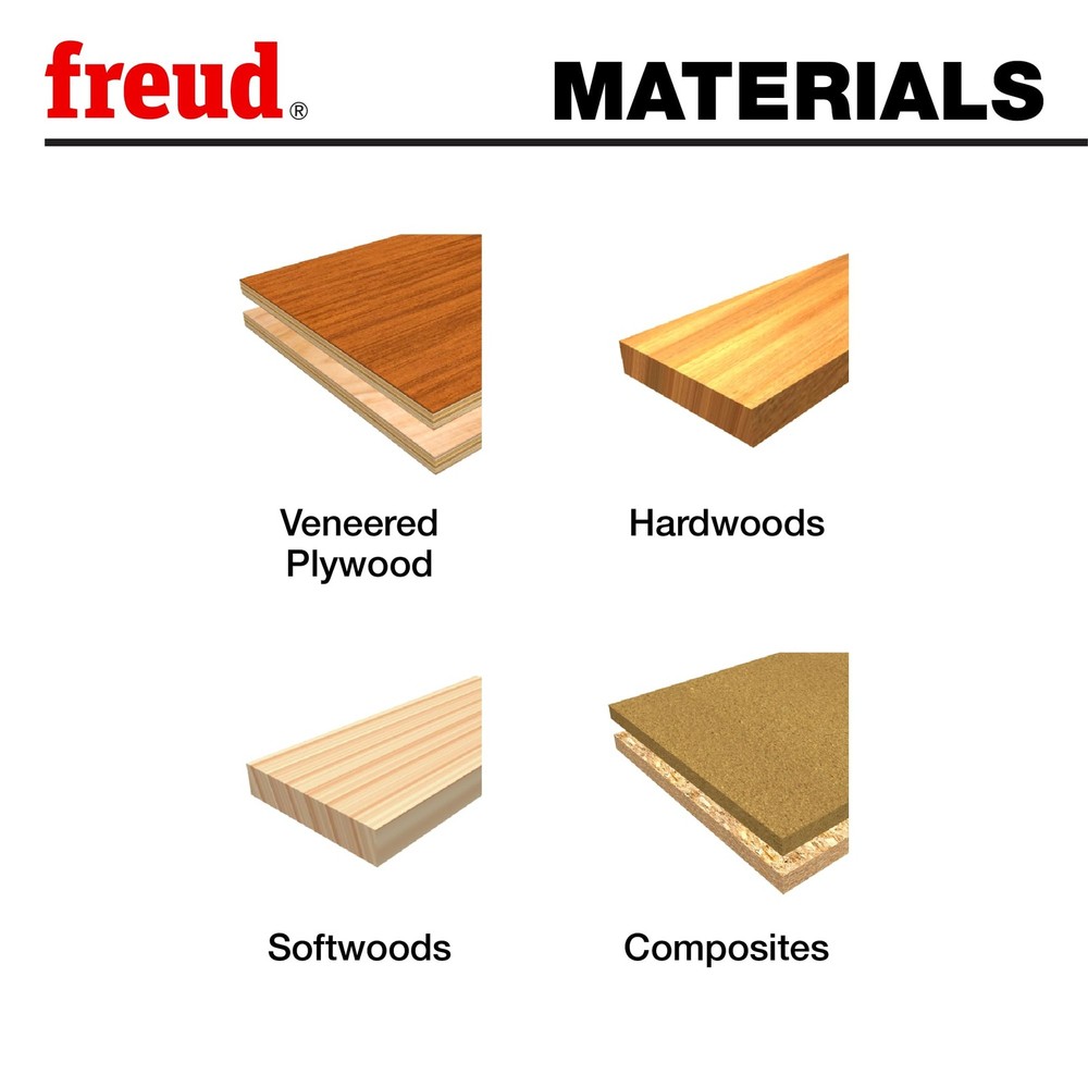 Freud 75-102: 1/4" (Dia.) Up Spiral Bit