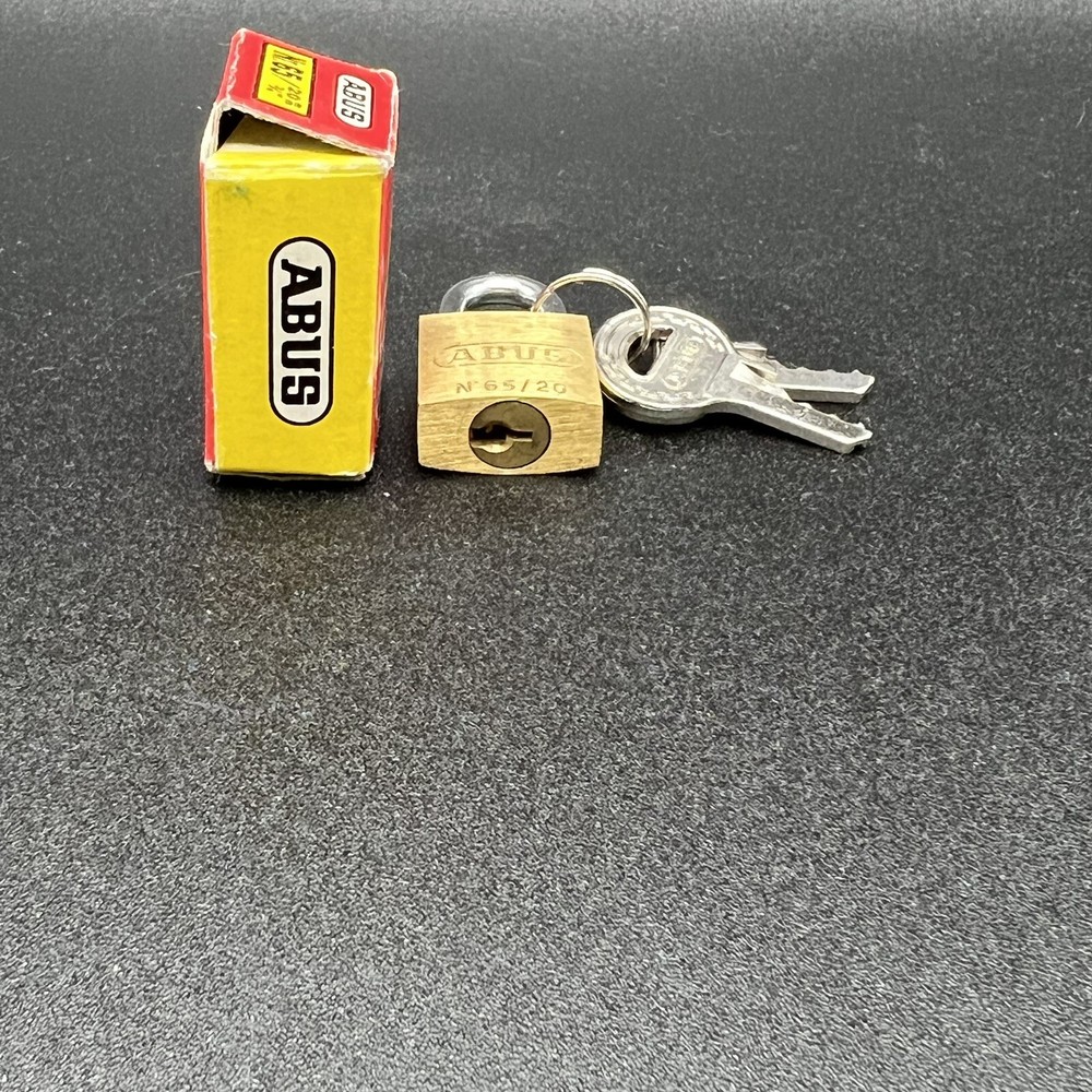 ABUS 65/20 Solid Brass Padlock T1