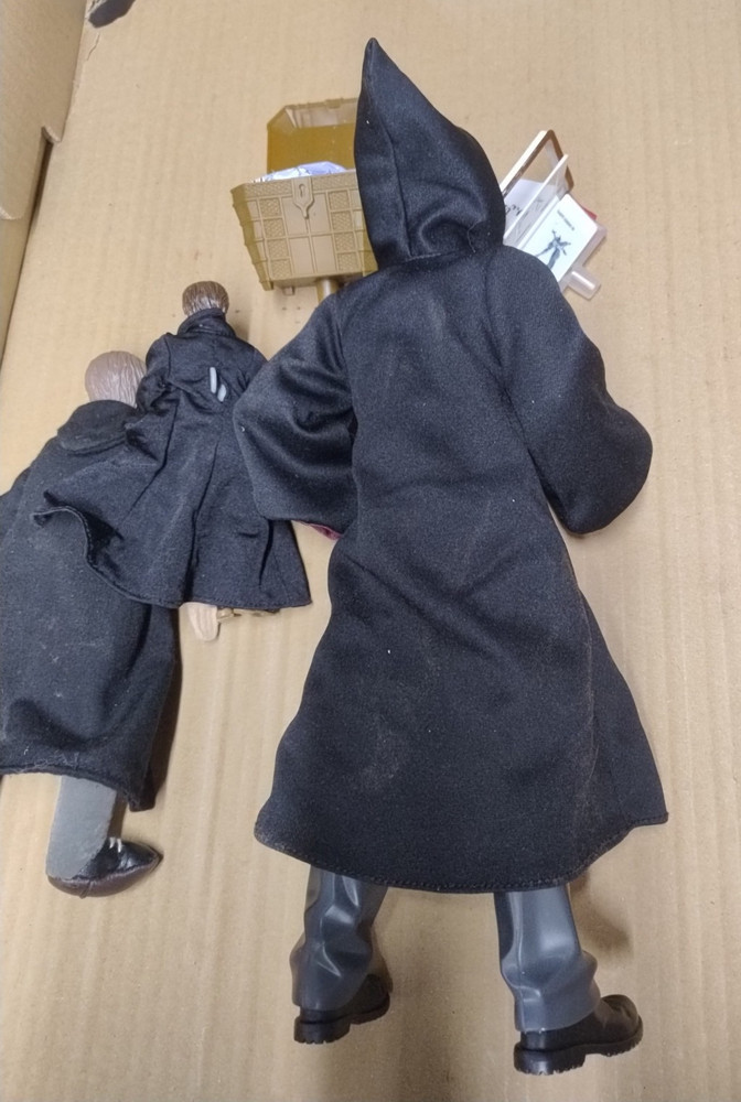 3 Harry Potter Figures 12" magic Harry & smaller (Read Description)