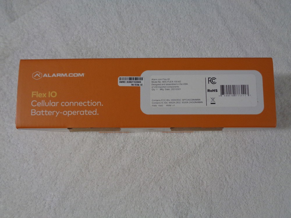 Alarm.com Remote Security Alarm W/ Cellular Connection - Protect Your Stuff