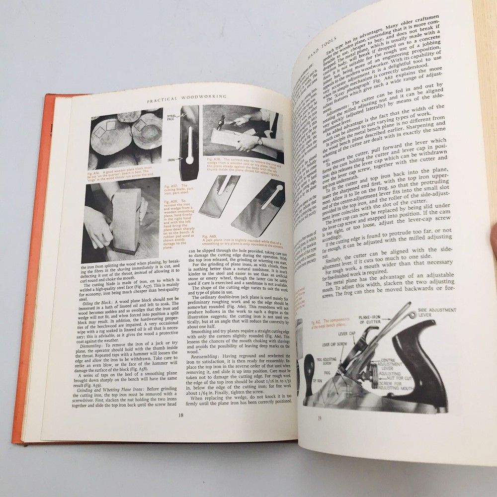VTG 1974 Practical Woodworking Guide to Tools Materials Methods Hamlyn Publ