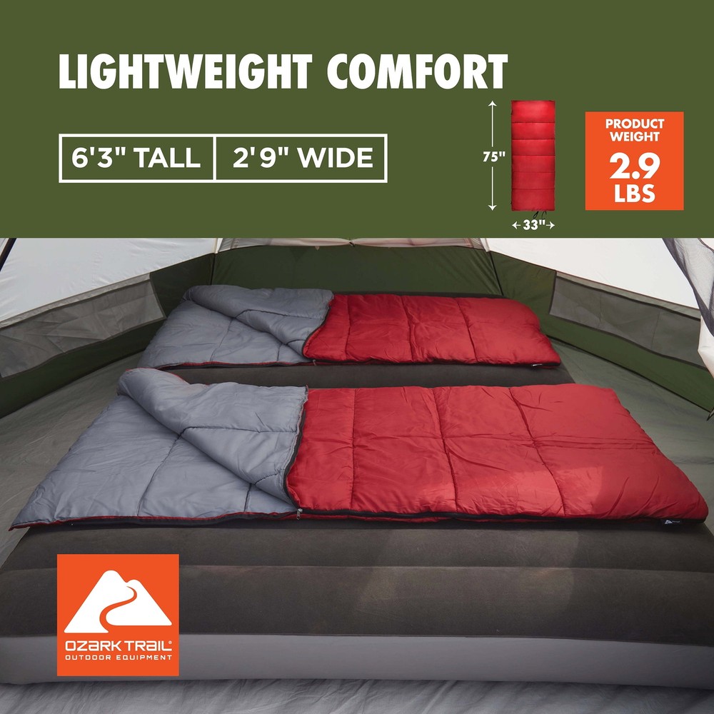 Ozark Trail 50 F Rectangular Sleeping Bag