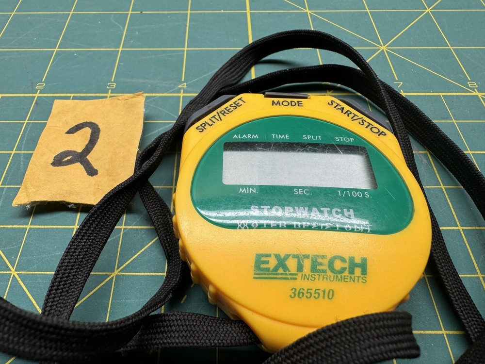 EXTECH 365510 Digital Stopwatch,Water Resistant