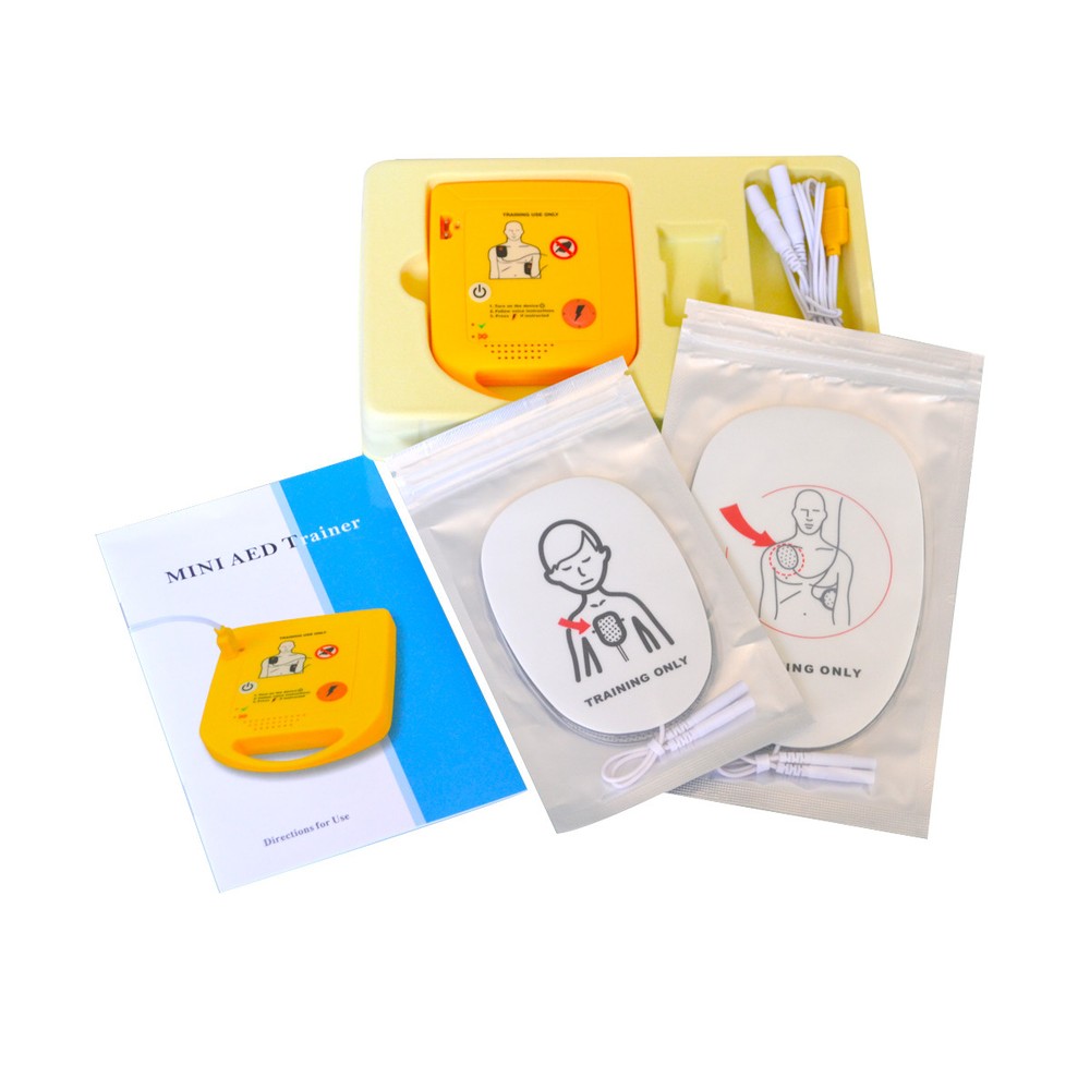 2xMini AED Trainer XFT First Aid Training Kit Practice Study Train Machine In En