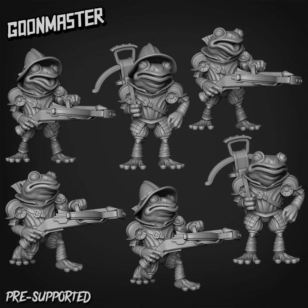 Frog Folk Ranger Miniature