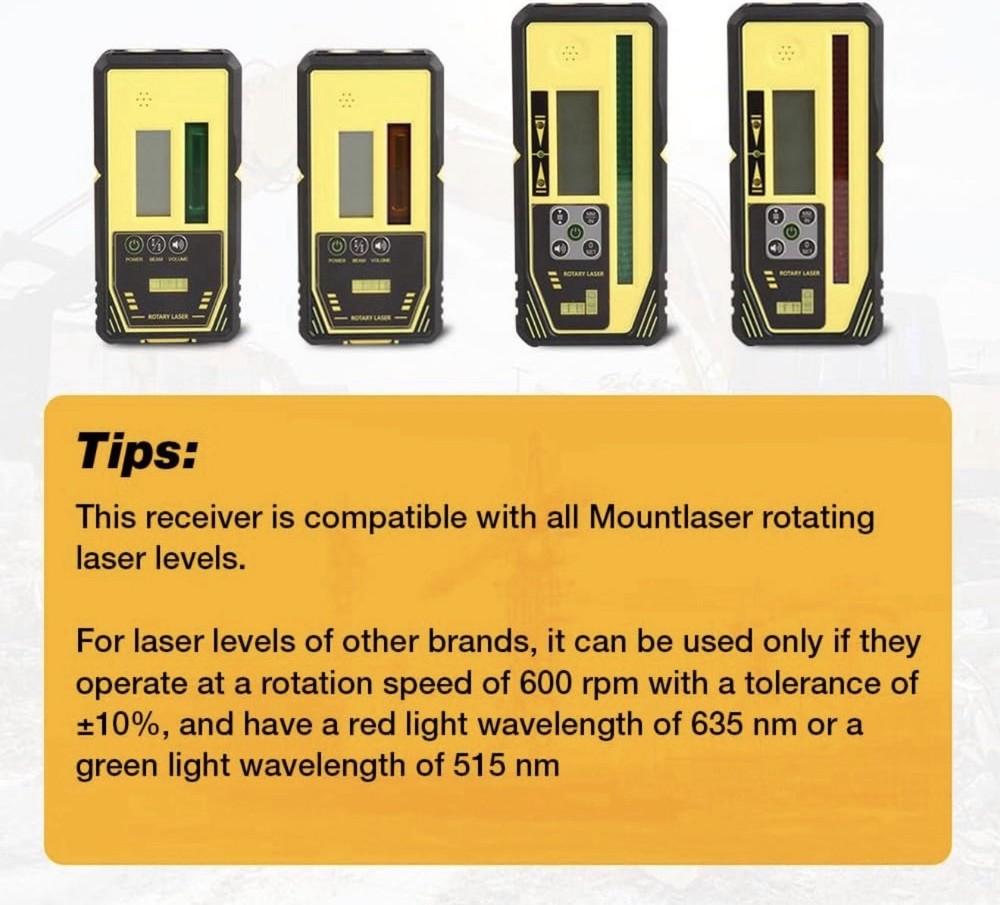 Rotary Laser Receiver