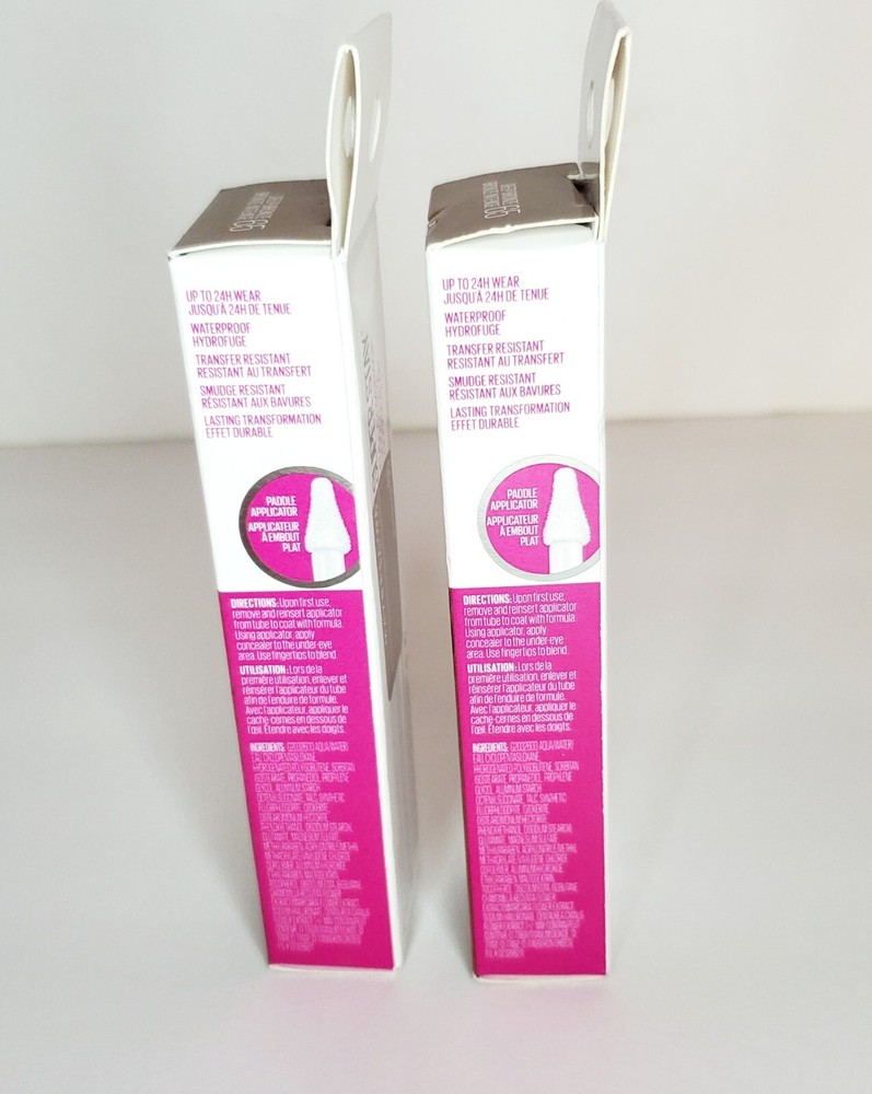 2x Maybelline Super Stay Full Coverage Under Eye Concealer~ #65 Deep Bronze