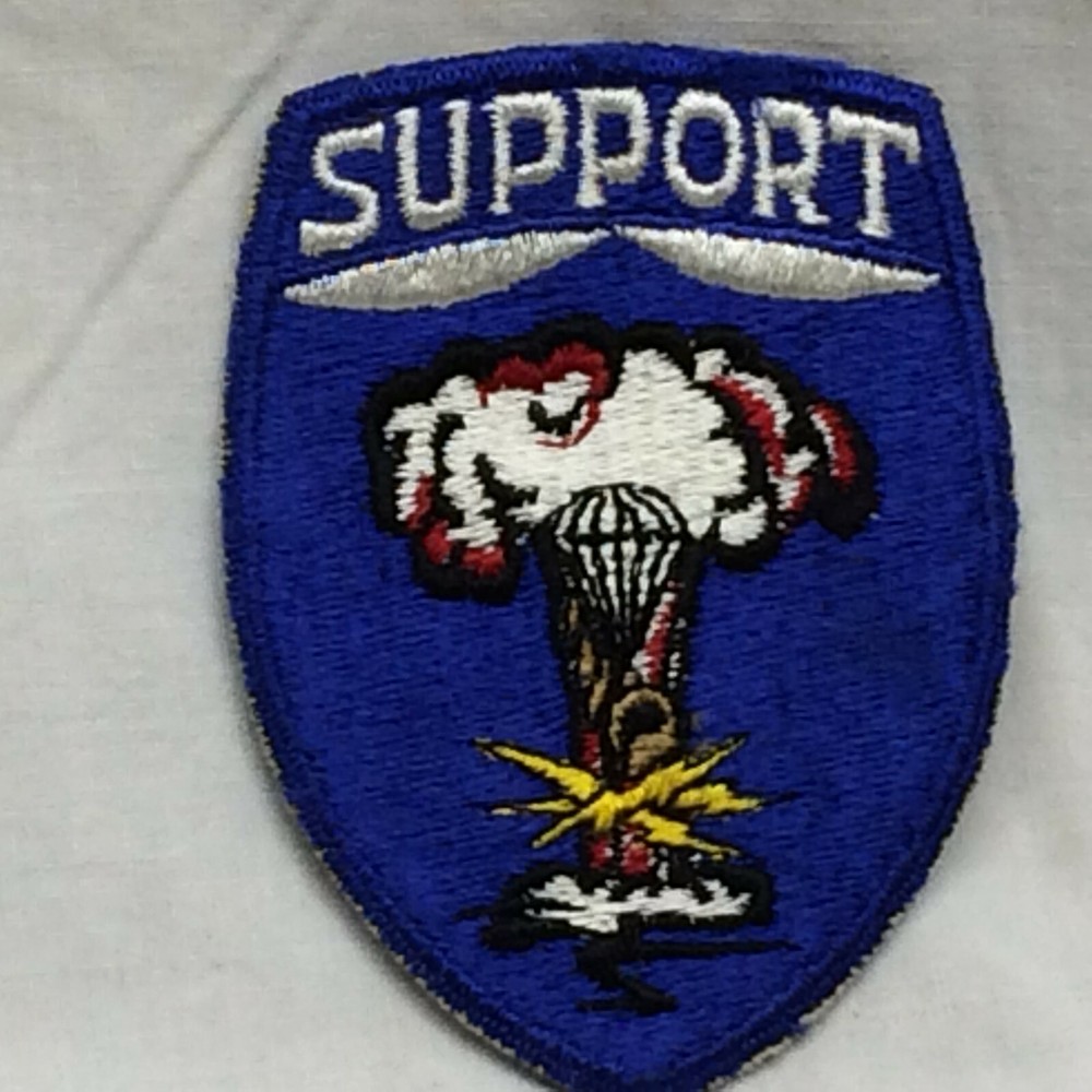 Vintage Badge Patch 82 Discom Support