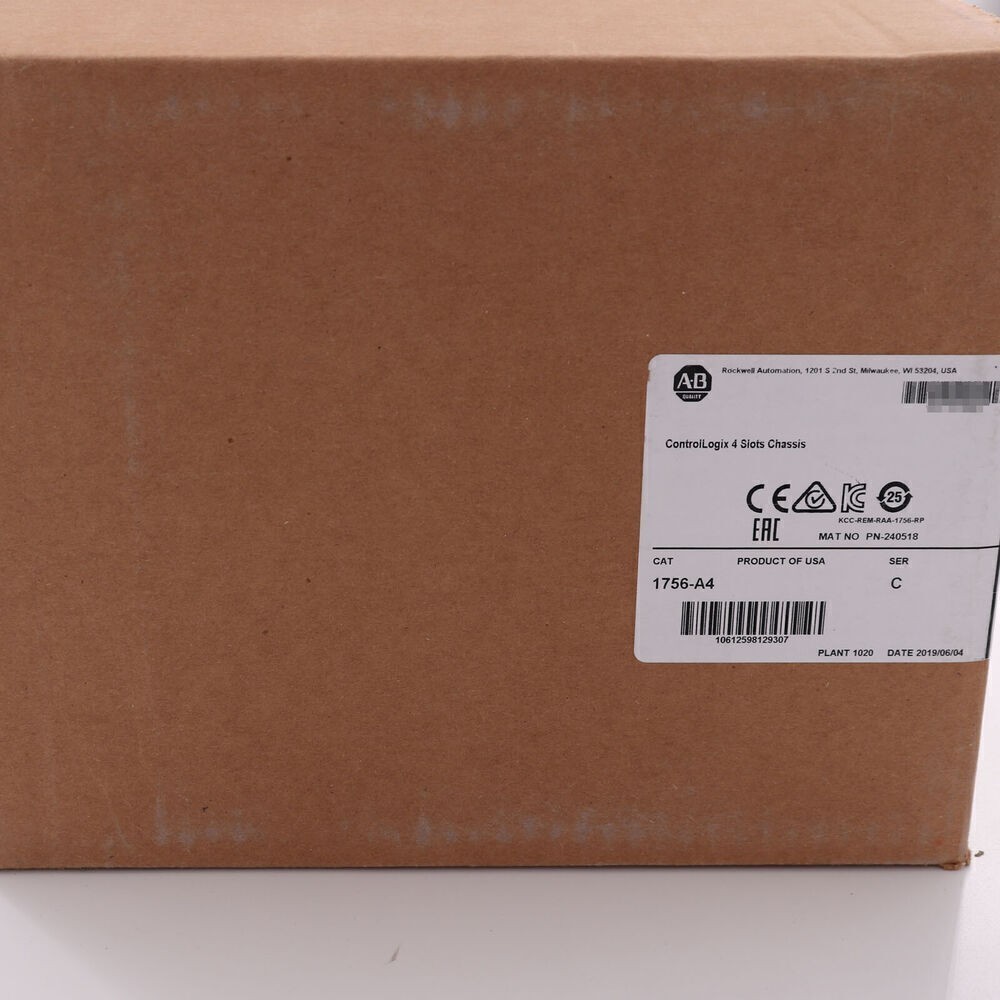 AB 1756-A4 ControlLogix 4 Slots Chassis 1756A4