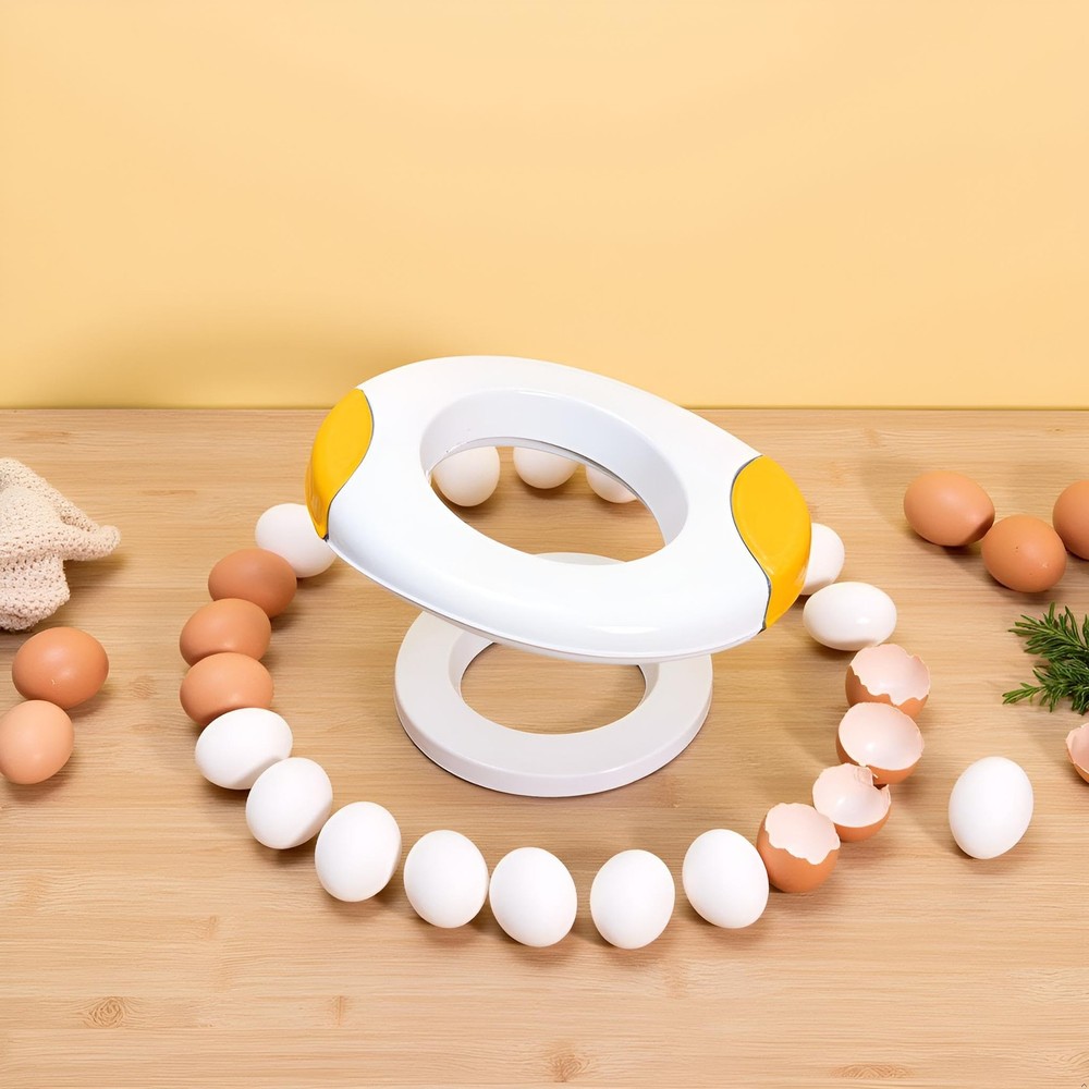 Yellow Egg Shell Opener Topper Cutter Cracker Separator for 1,
