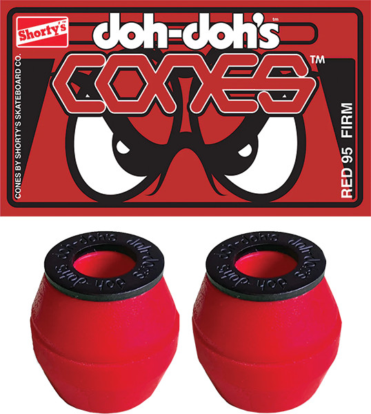 SHORTYS SINGLE SET(2pr)CONES - 95a RED