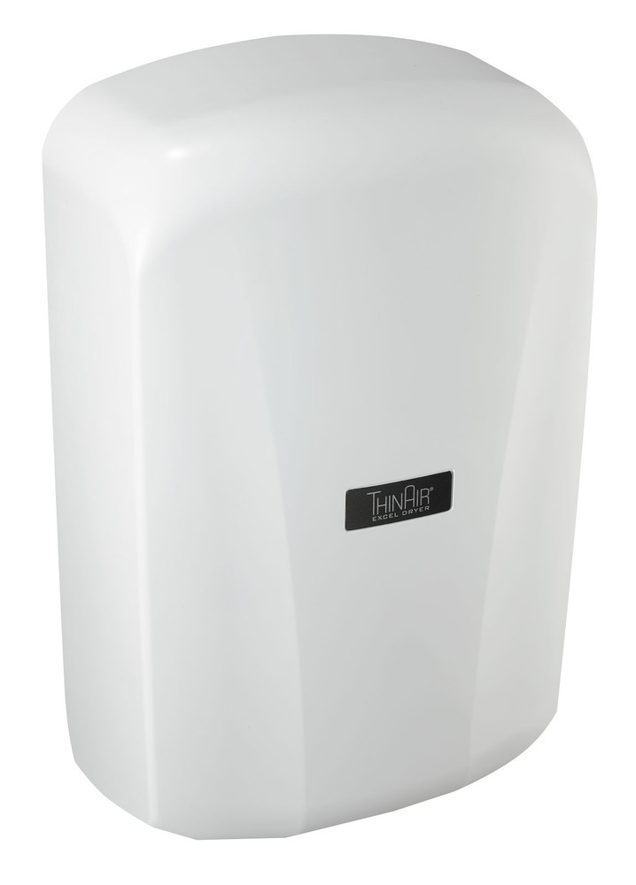 Excel ThinAir TA-ABS White High Speed Hand Dryer Surface Mounted ADA Compliant