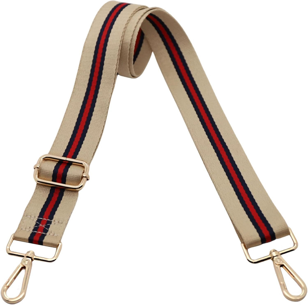 Purse Strap Replacement Crossbody Handbag Stripe Wide Adjustable