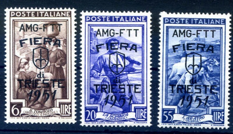 Trieste A - 1951 Trieste Fair New Series ** MNH