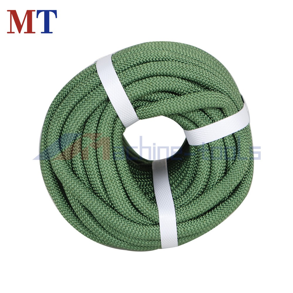 Strong Pulling Rope Braided Polyester Rope 3/8" × 100' 3520Lbs (Armygreen)