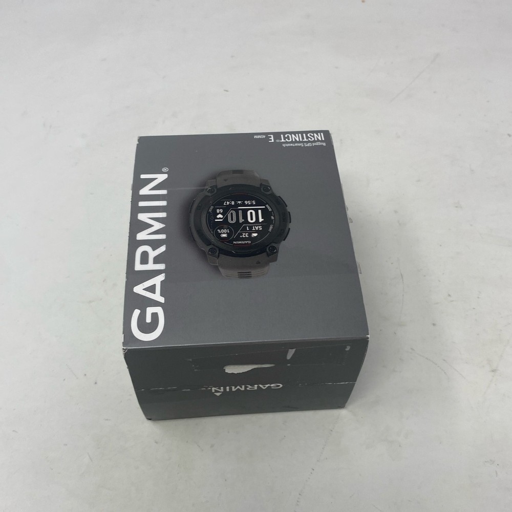 Garmin Instinct E 40mm GPS Smartwatch - Charcoal