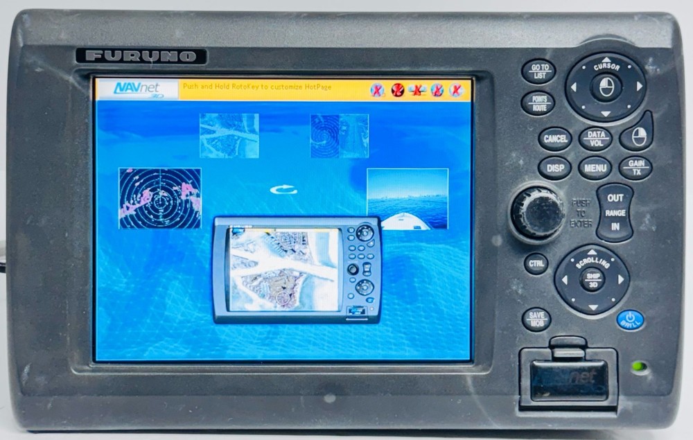 Furuno MFD8 NavNet 3D Chart Plotter Multi Function Display