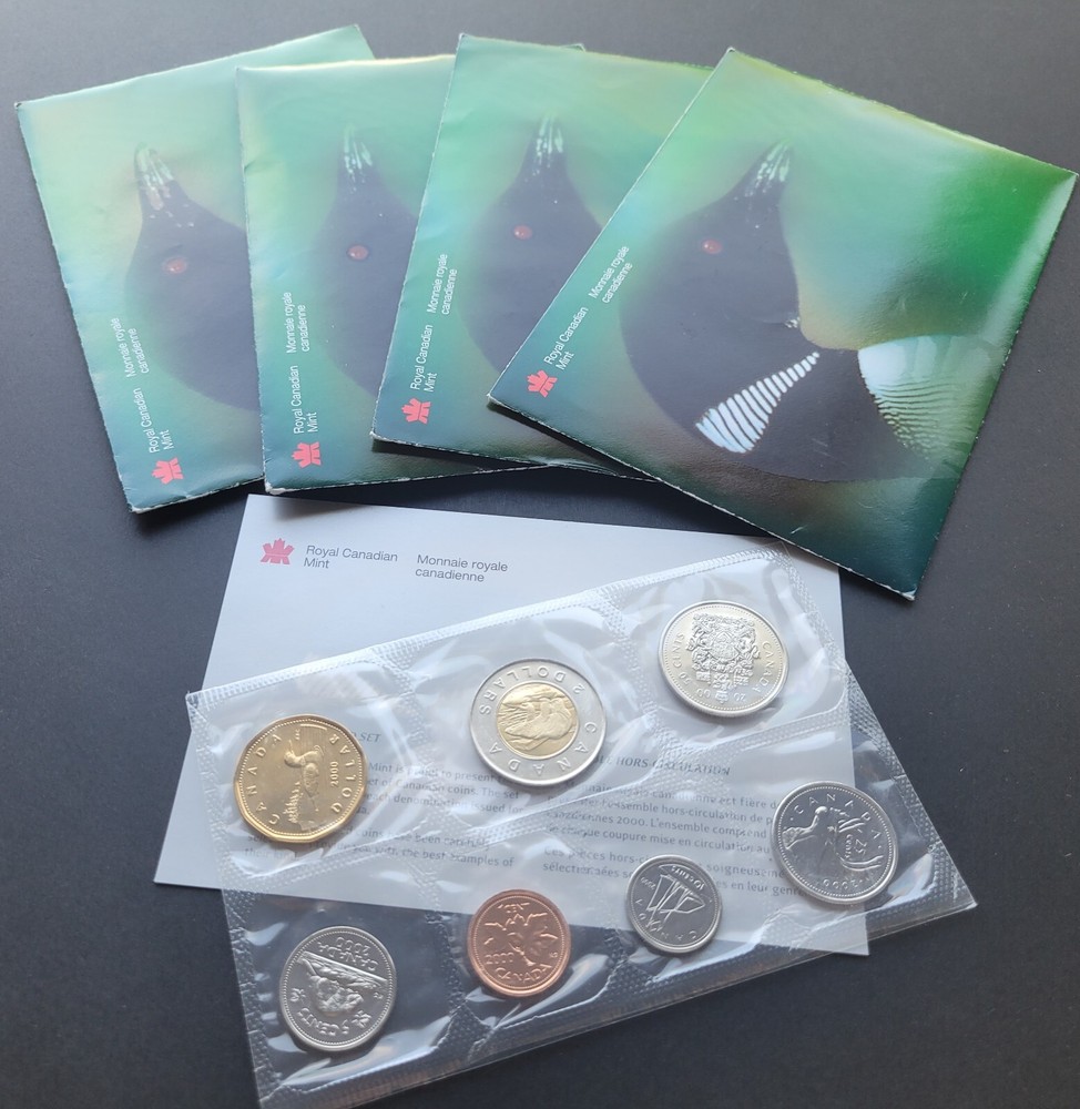*** 2000 W CANADA PROOF LIKE ROYAL MINT SET ***