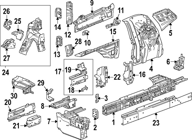 Genuine GM Extension Assembly Support 85110027