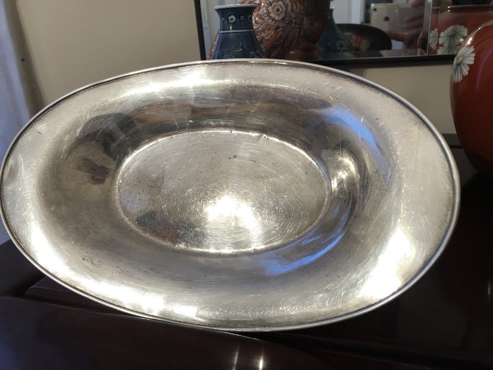ANTIQUE STERLING SILVER PLATTER /BOWL