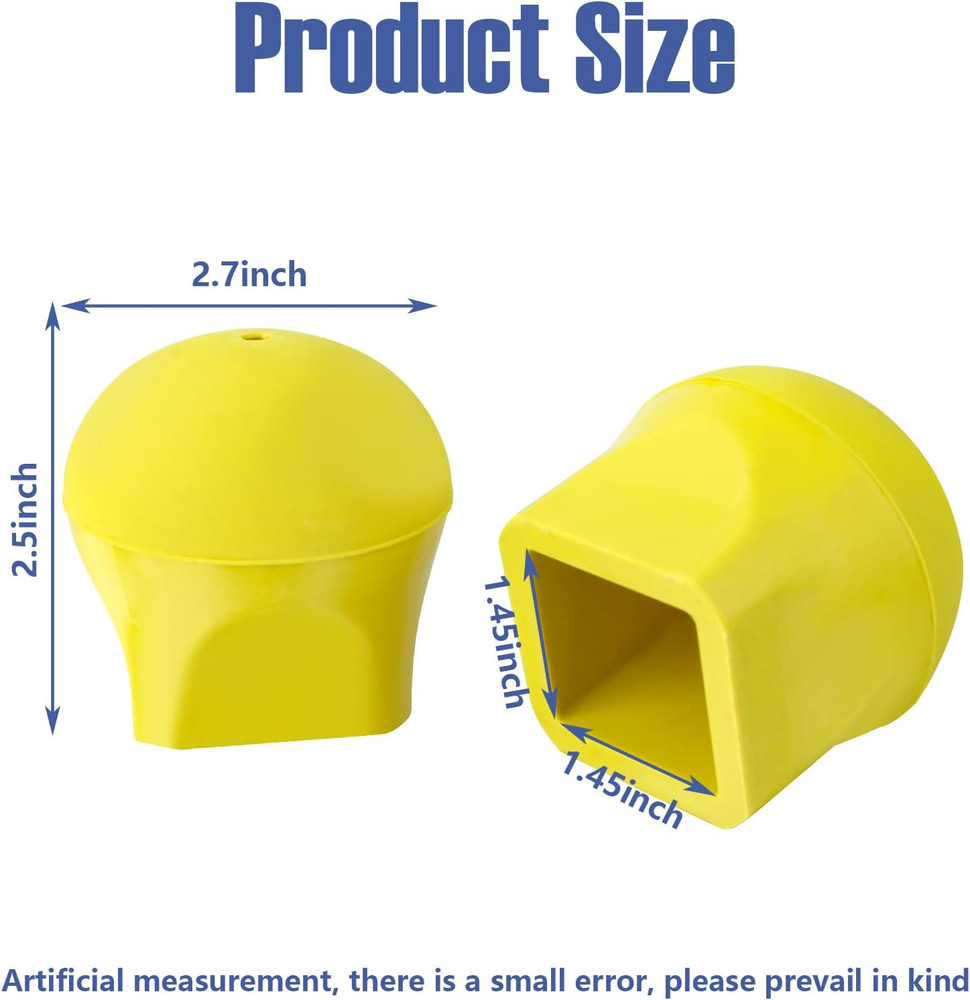 Replacement Ladder Stabilizer Guards for Werner Ladder Stabilizer Rubber Caps