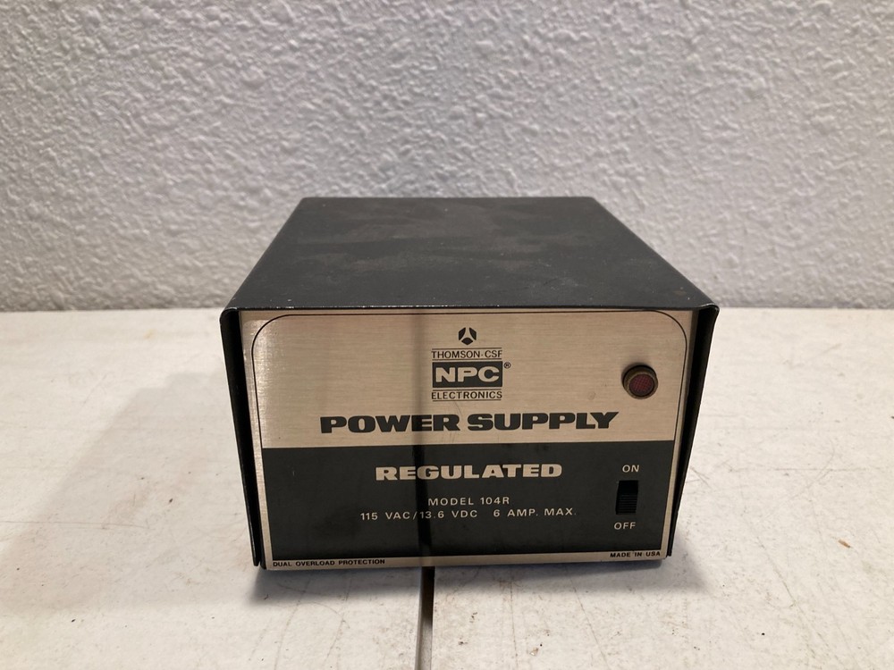 Thompson-CSF NPC 104R Regulated  Power Supply ,