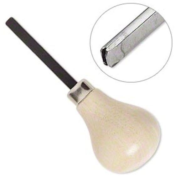 1 Prong Pusher Tool to Gently Push Prongs Down Over Stones