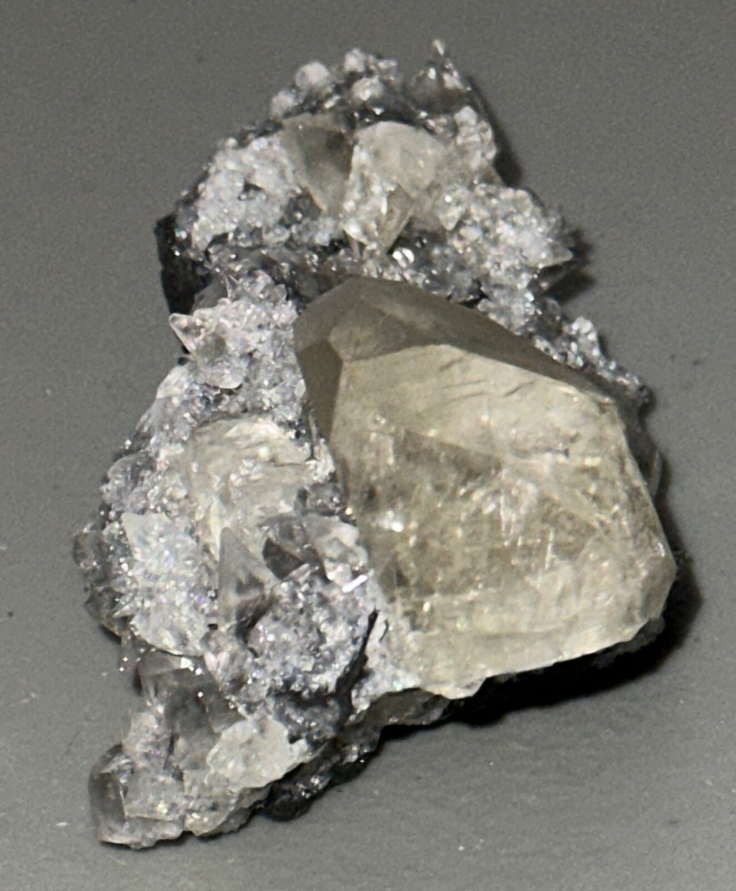 Diamond Calcite Specimen,Quartz Crystal,Metaphysical,Unique,Decor,