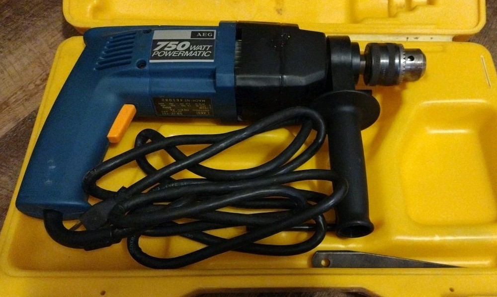 AEG Powermatic Drill 750 W - Tested