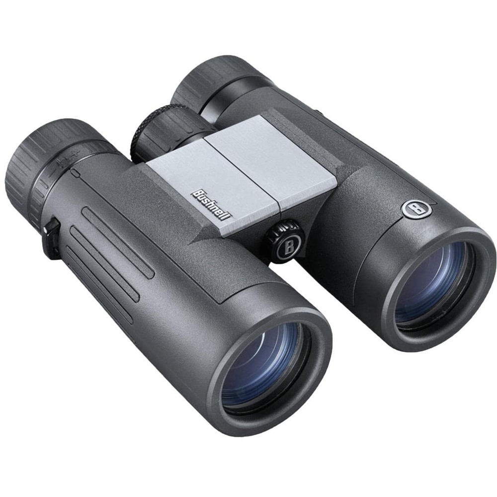Compact Black Binoculars with Sharp Focus Ergonomic Grip and Durable Design