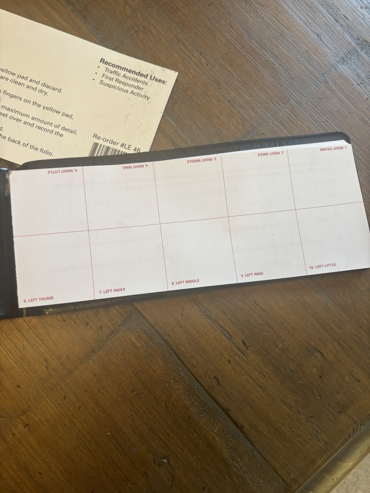 Forensic Source Lightening Powder Deluxe Latent Print Kit