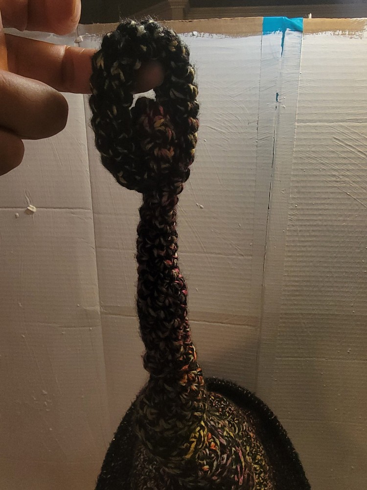 Handmade Crochet Witch Hat