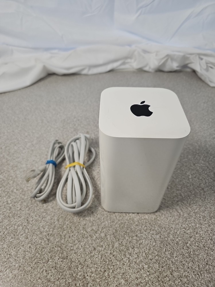 Apple AirPort Extreme Wireless Router Tower Untested Includes Power Cable