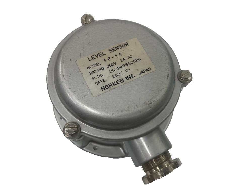 NOHKEN INC Model FP FP-1A Diaphragm Actuated Liquid Level Sensor