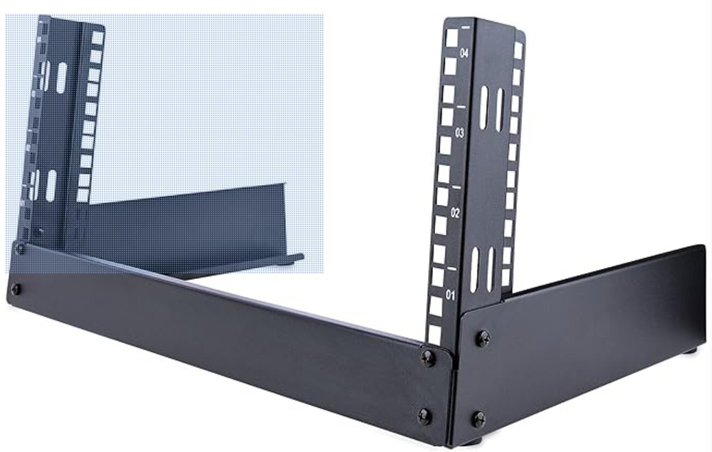 StarTech 4U 19" 2 Post Open Frame Desktop Rack (Model RK40D) - brand new