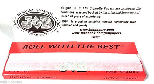 Job Rolling Paper 100 Booklets Per Box (Refill)
