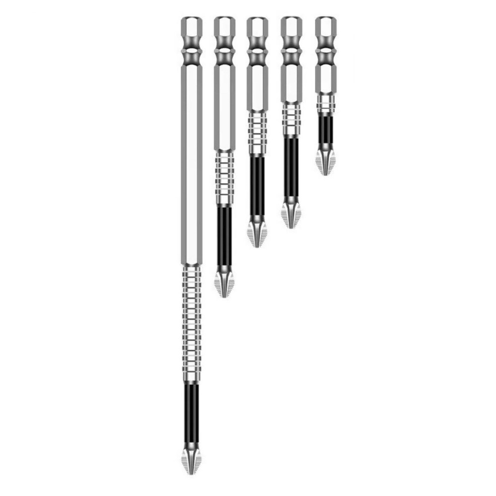 Screwdriver Drill Bit Strong Magnetic DIY Tool With Reinforced Drill Head Design