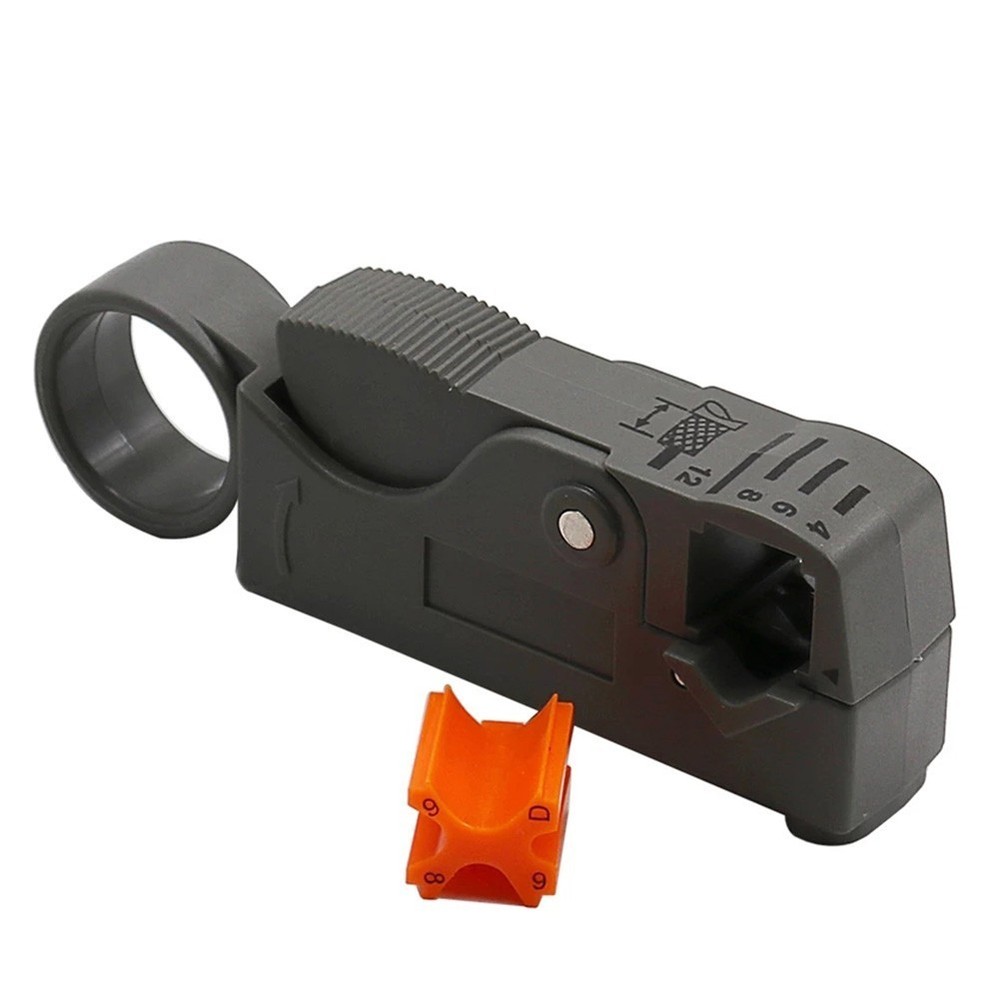 98x18x34mm Cable Plier ABS Automatic Crimping Grey Multi-tool Stripper