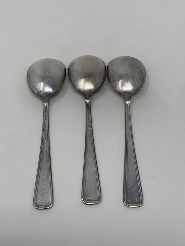 3 Sugar Spoons Oneida Mayflower 1928