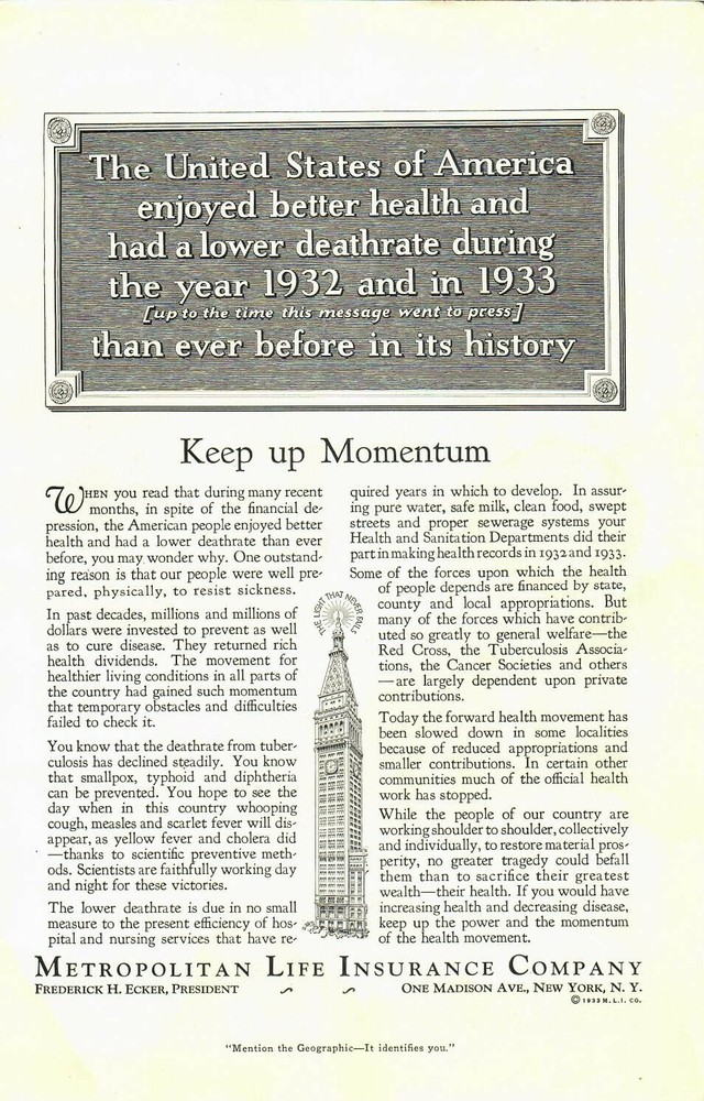 VINTAGE AD WHITMAN'S CHOCOLATES DECEMBER, 1933