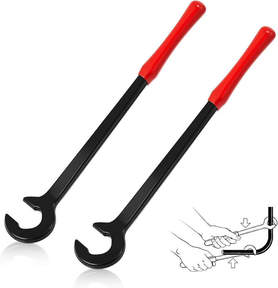 2 Pack Cable Bender Wire Bending Tool Electrical(350 MCM,12 Inch)