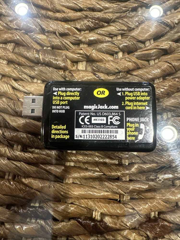 Magic Jack PLUS Free Local Long Distance Calling (UNIT ONLY, NO CABLES) N