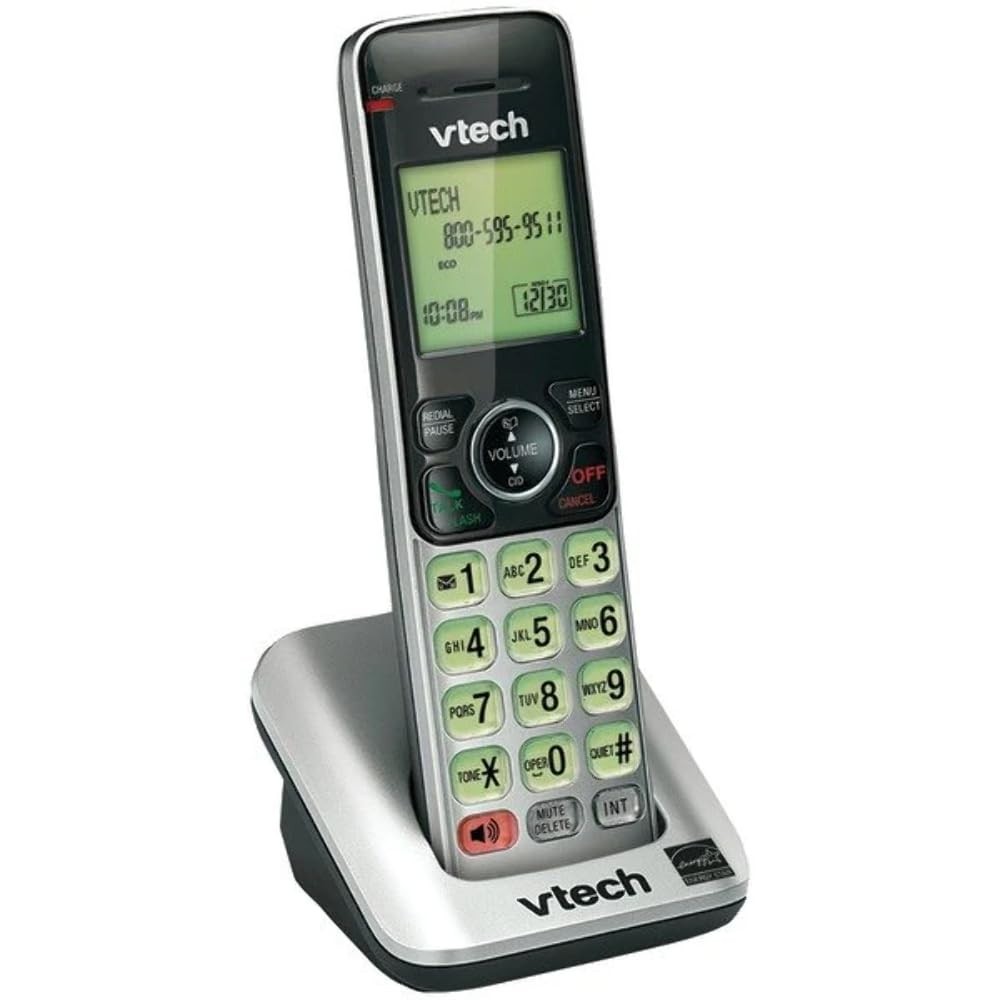 Expandable Cordless Accessory Handset DECT 6.0 - Compatible with CS6619, CS6629,