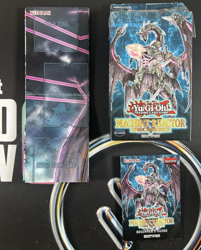 Yu-Gi-Oh Structue Deck Machine Reactor Complete Deck Unlimited Open Box NM