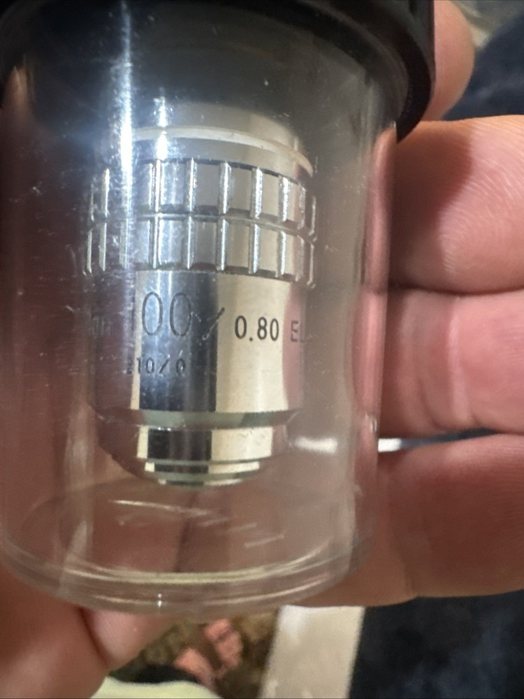NIKON M PLAN 100/0.80 ELWD MICROSCOPE OBJECTIVE