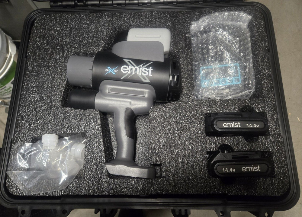eMist Epix360 Electrostatic Sprayer & Case