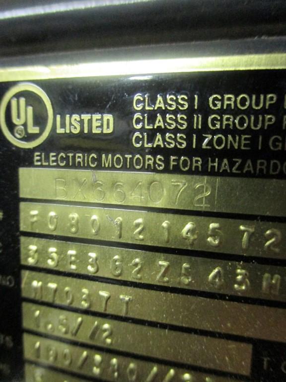 Baldor BX664072 AC Motor Frame 145T