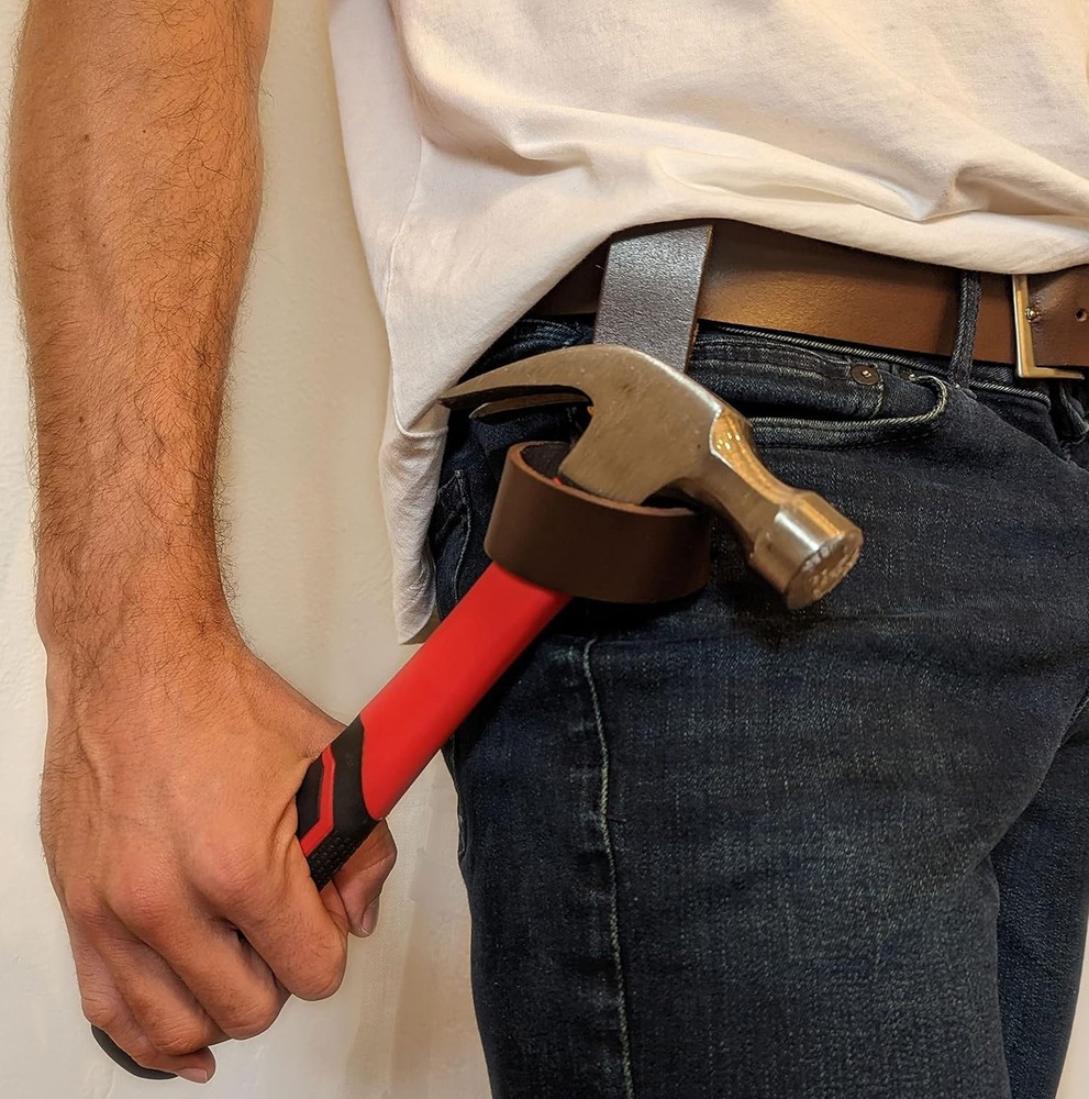 Handmade Genuine Leather Axe Holster with Belt Loop