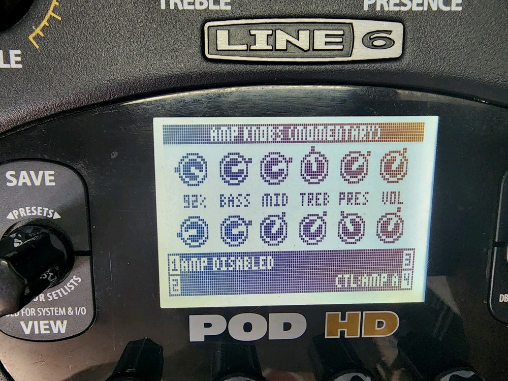 Line 6 POD HD Desktop Guitar Multi-Effect Processor, 22 Amp Models, 100+ Effects