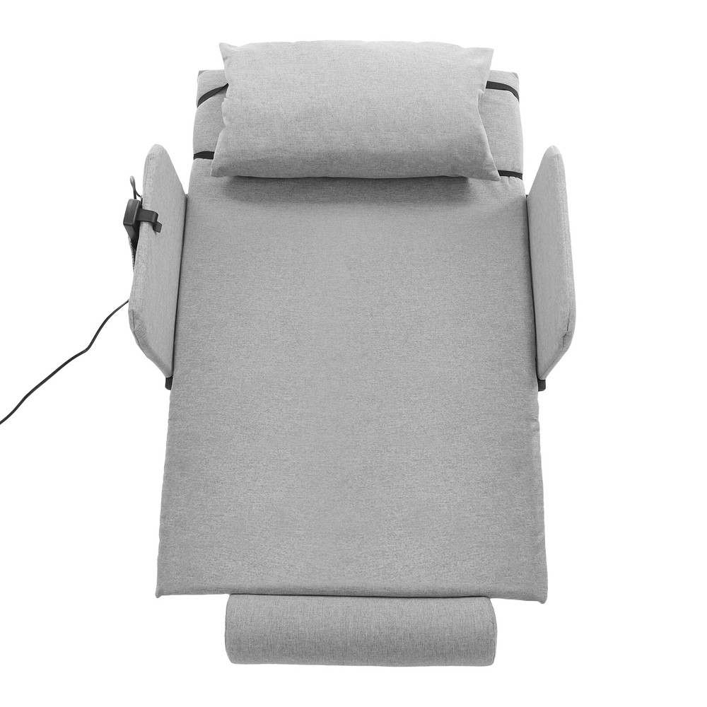 2-80° Electric Lifting Bed Backrest Adjustable Back Rest Bed Sitting Backrest US